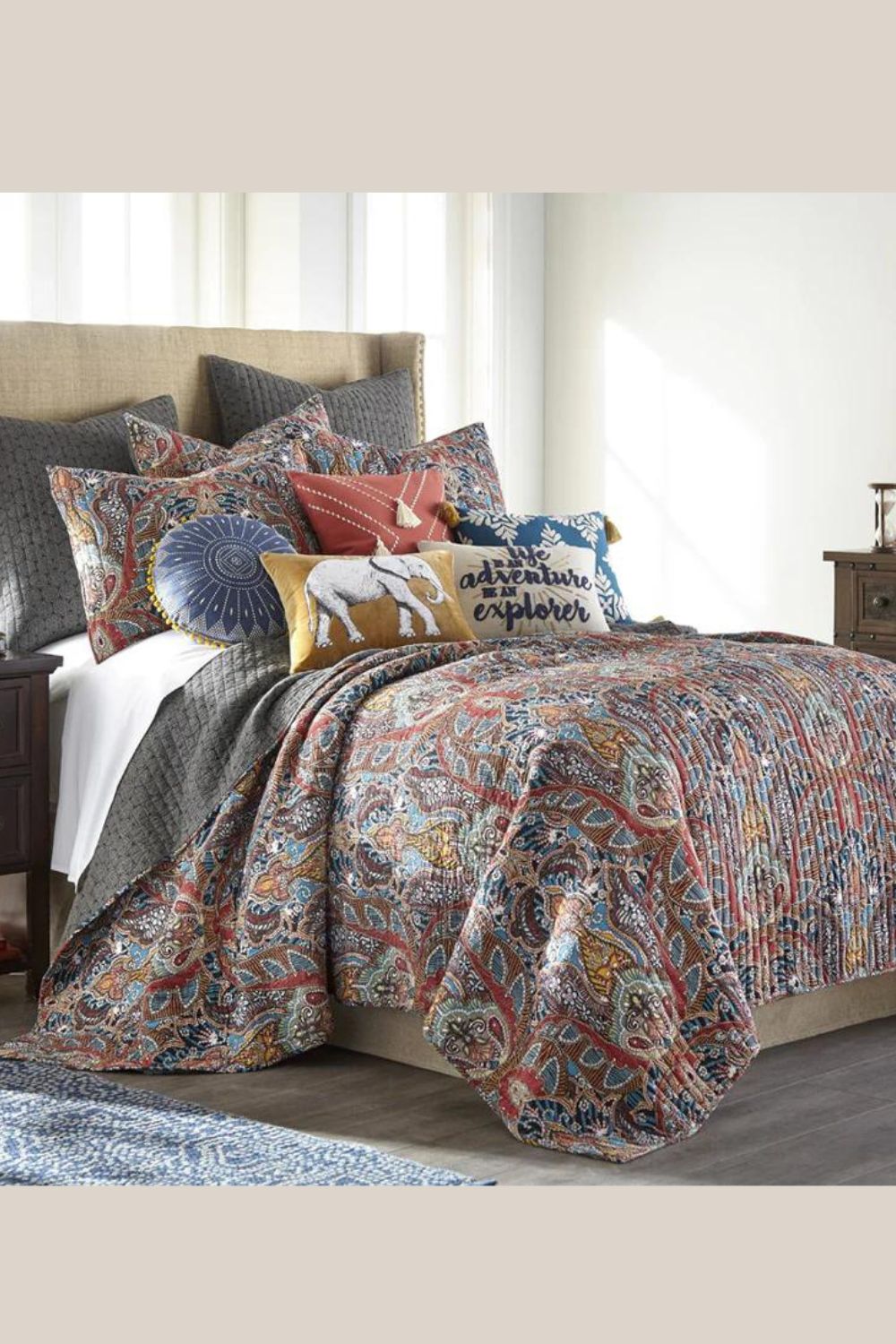 Classic Quilts Wentworth Quilt- King Single