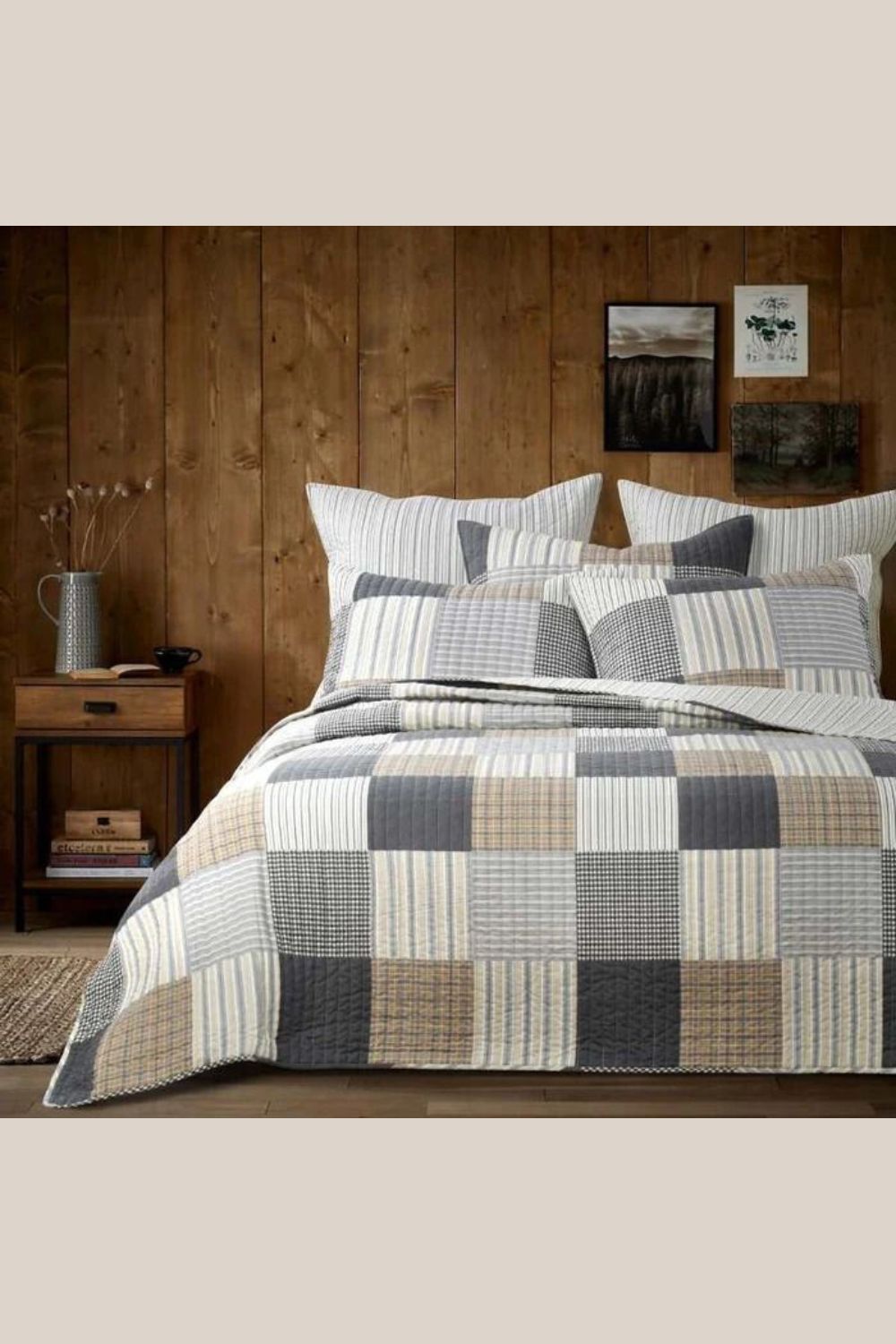 Classic Quilts Vintage Patch Quilt - King Single