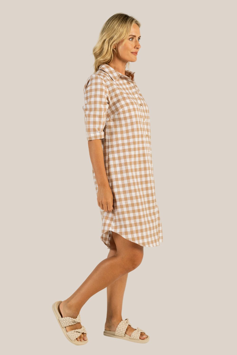 See Saw Cotton Shirtmaker Dress