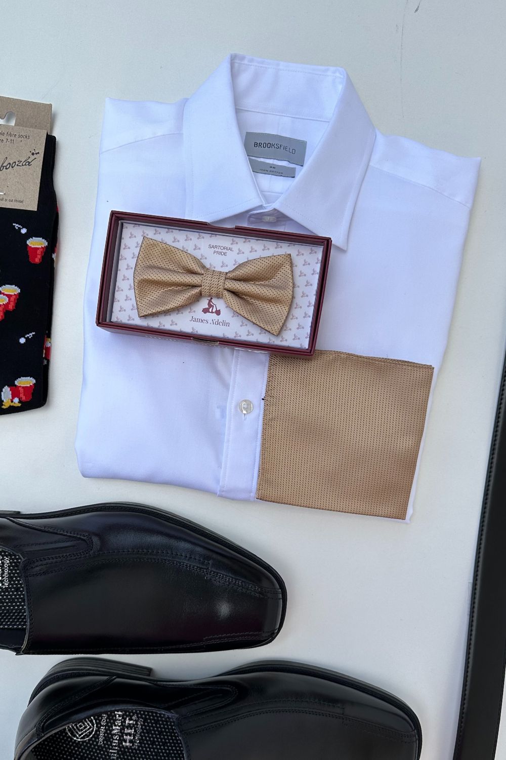 James Adelin Pin Dot Microfibre Hank