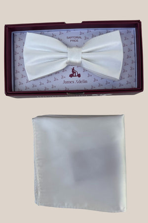 James Adelin Satin Microfibre Bow Tie