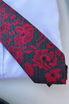 James Adelin Microfibre Tie, Hank & Flower Set