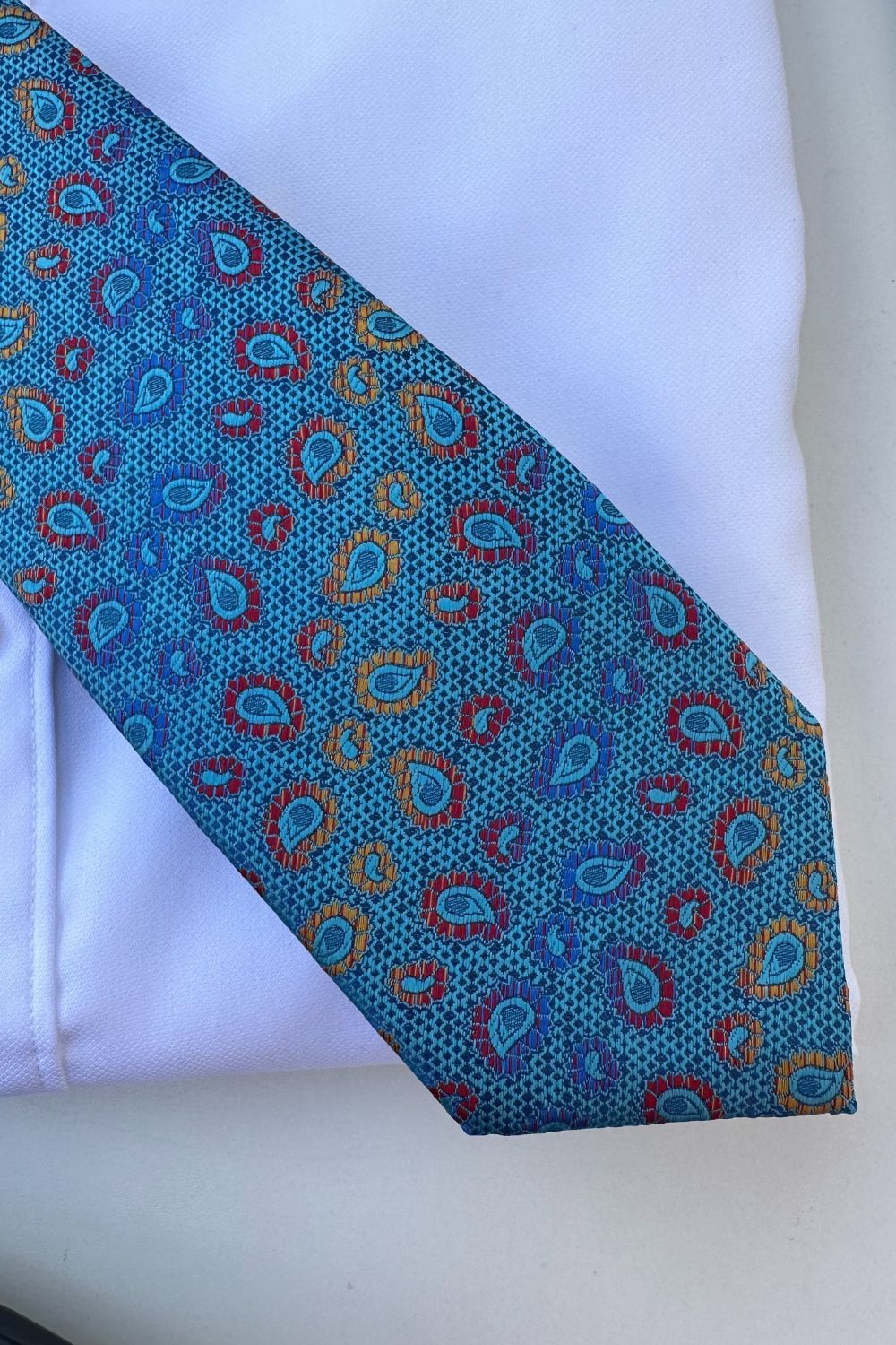 James Adelin Microfibre Tie, Hank & Flower Set