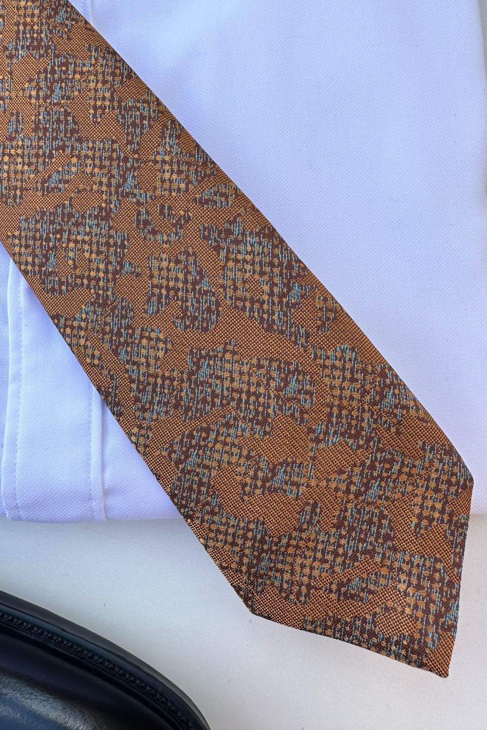 James Adelin Microfibre Tie, Hank & Flower Set