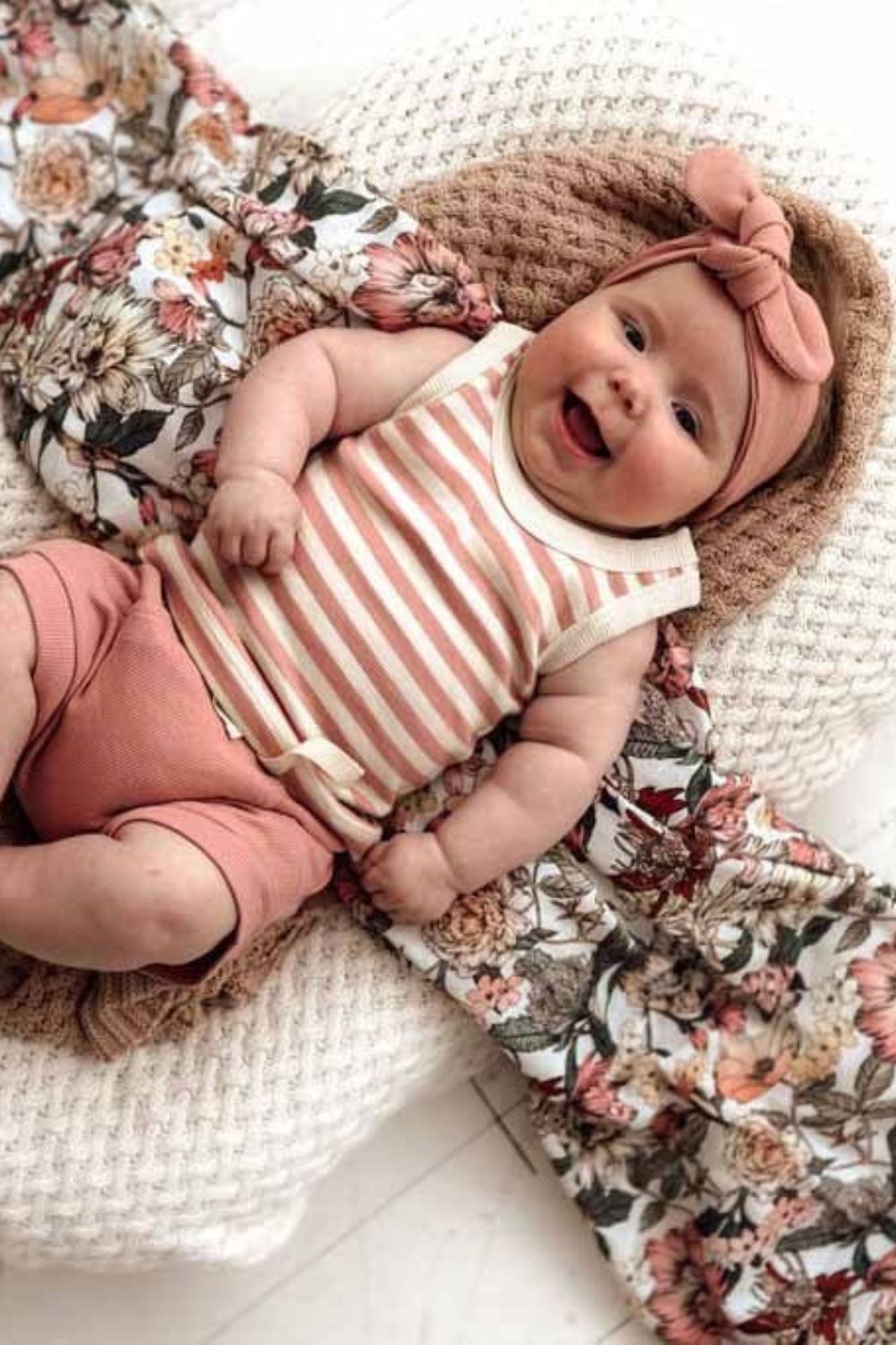 Snuggle Hunny Stripe Singlet