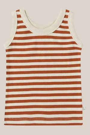 Snuggle Hunny Biscuit Stripe Singlet