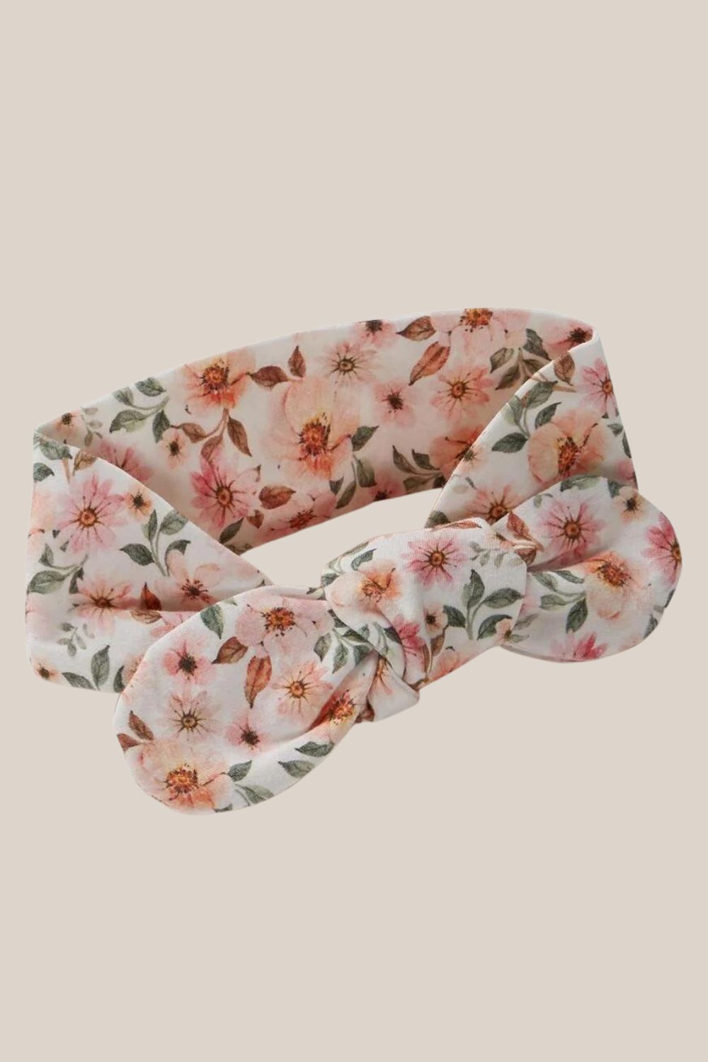 Snuggle Hunny Spring Floral Snuggle Swaddle & Topknot Set