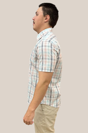 Back Bay Cotton Check Short Sleeve Shirt