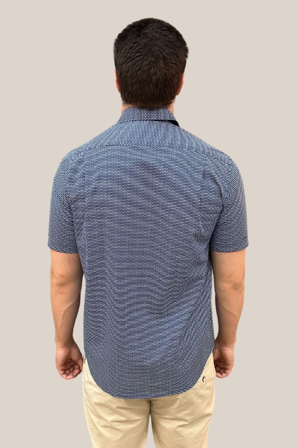 Blue Horizon Printed Short Sleeve Shirt