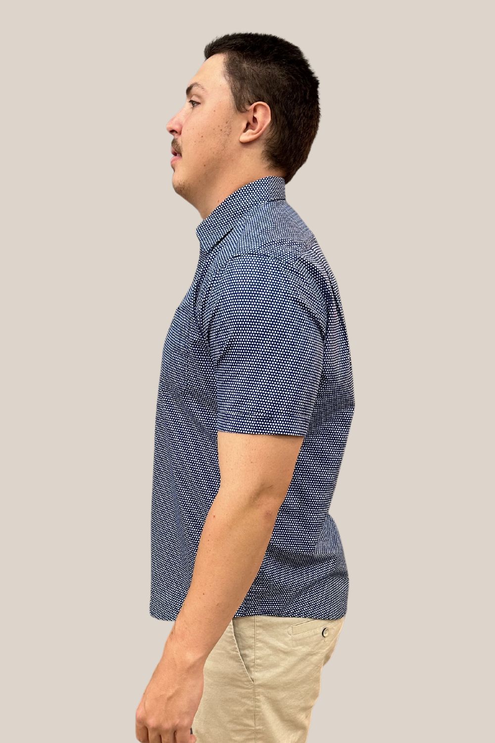 Blue Horizon Printed Short Sleeve Shirt