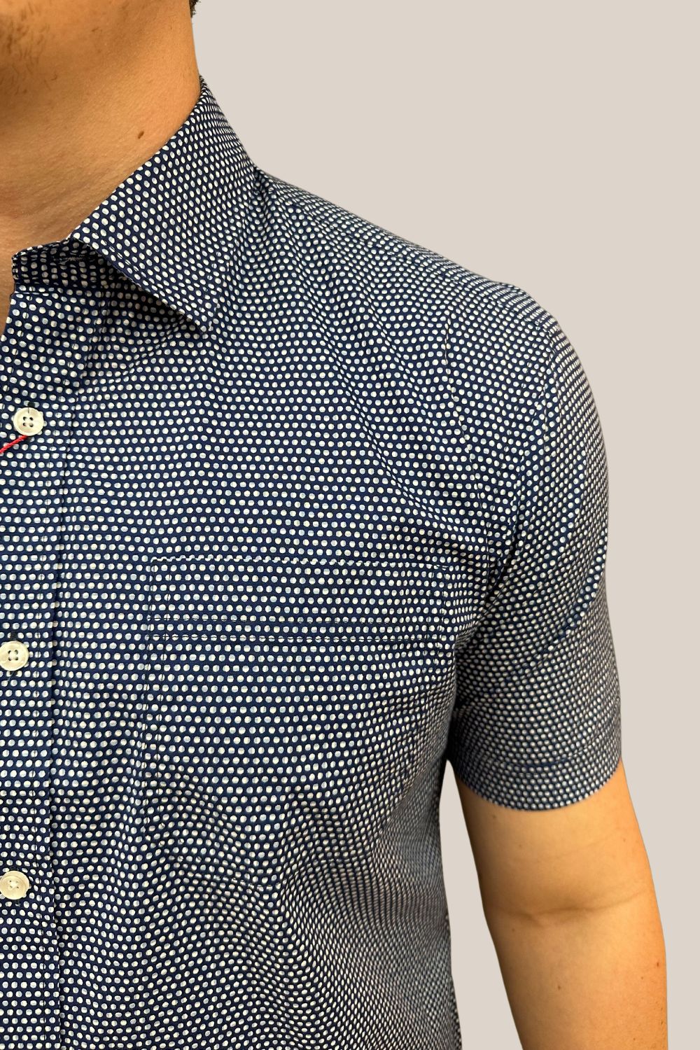 Blue Horizon Printed Short Sleeve Shirt