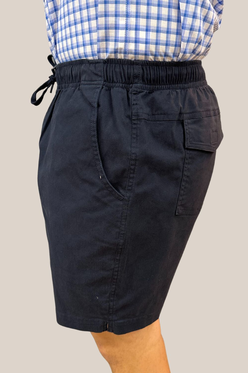 Back Bay Stretch Cotton Drill Rugger Short