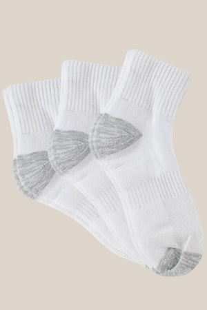 Bearfoot Tough Socks 1/4 Crew - 3 Pack