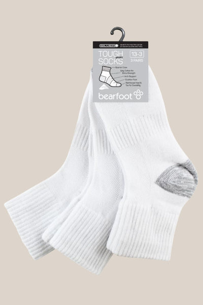 Bearfoot Tough Socks 1/4 Crew - 3 Pack