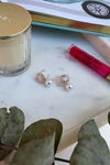 BoElle Pearl & Crystal Stud Earring