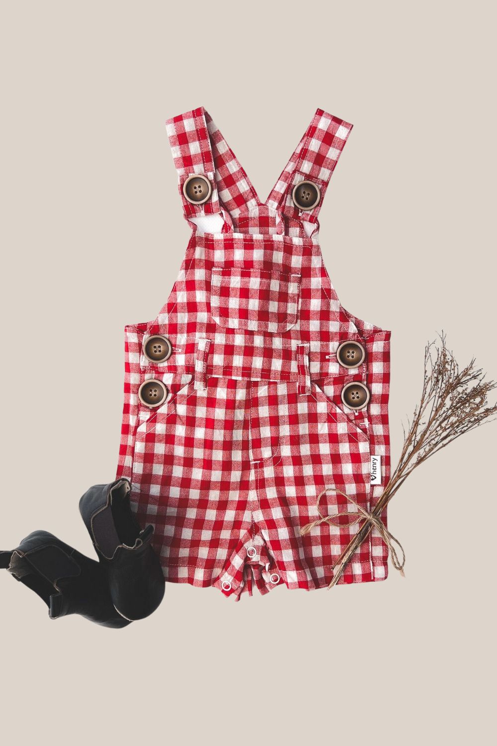 Love Henry Baby Boys Ned Dungaree