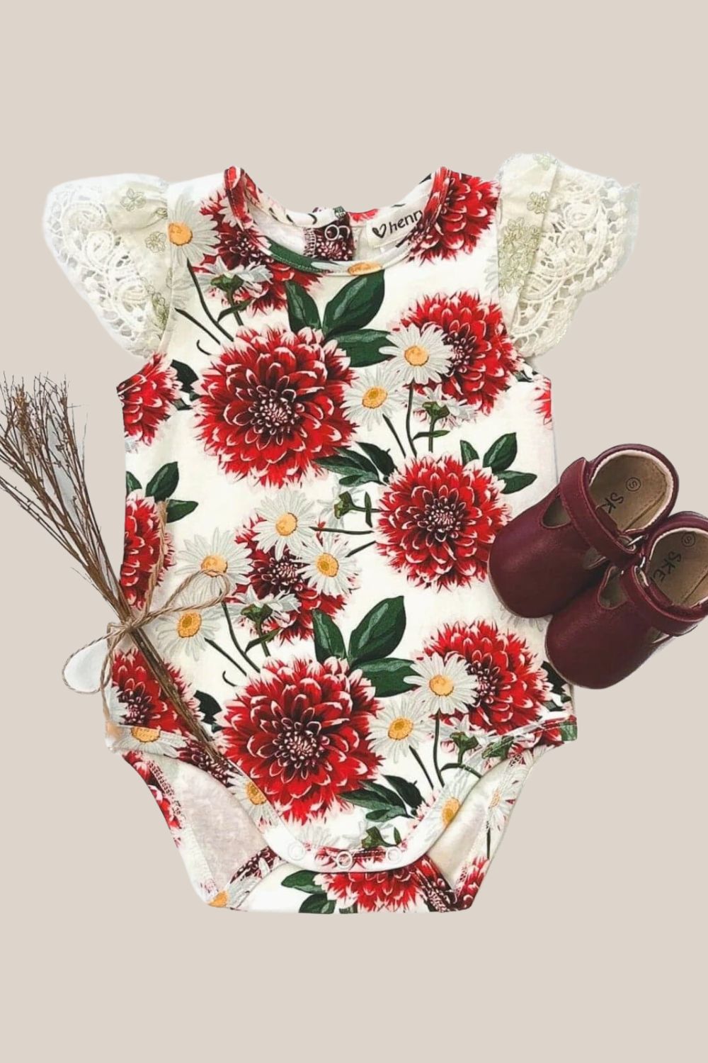 Love Henry Baby Girls Knit Romper