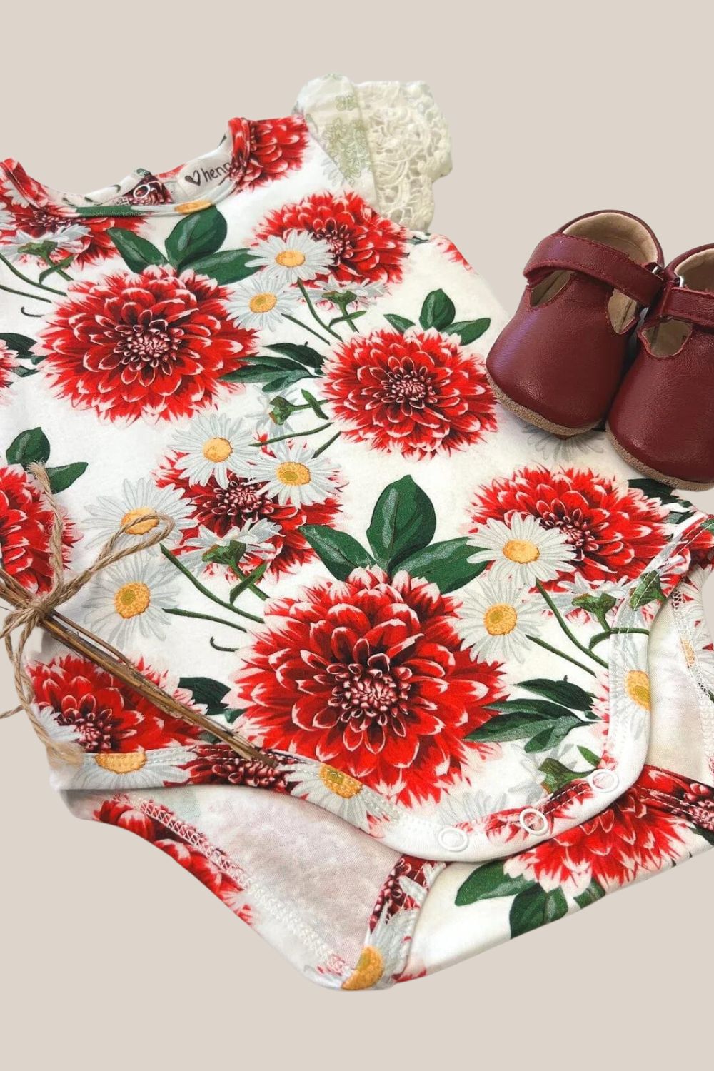 Love Henry Baby Girls Knit Romper