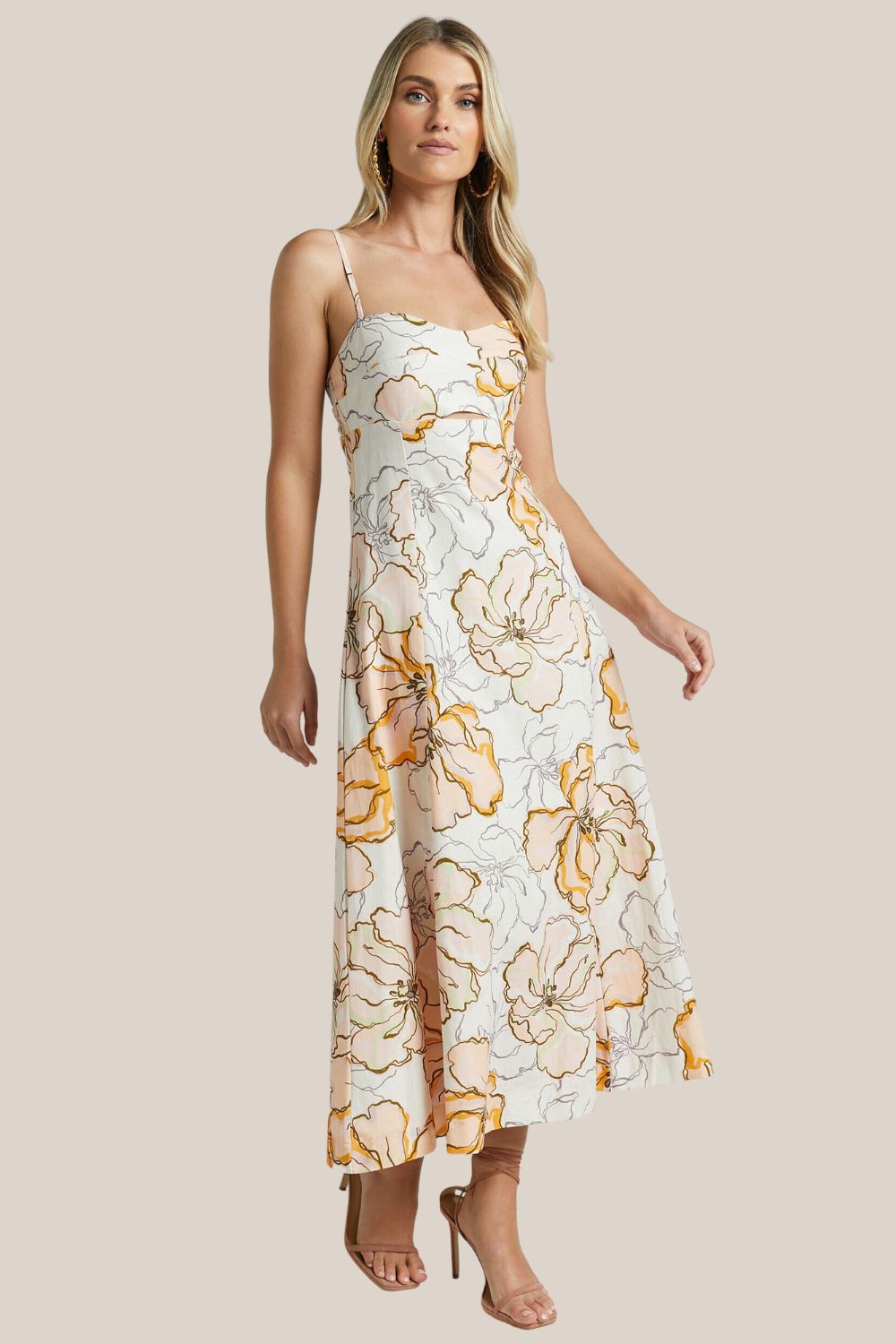 Amalie The Label Carietta Midi Dress