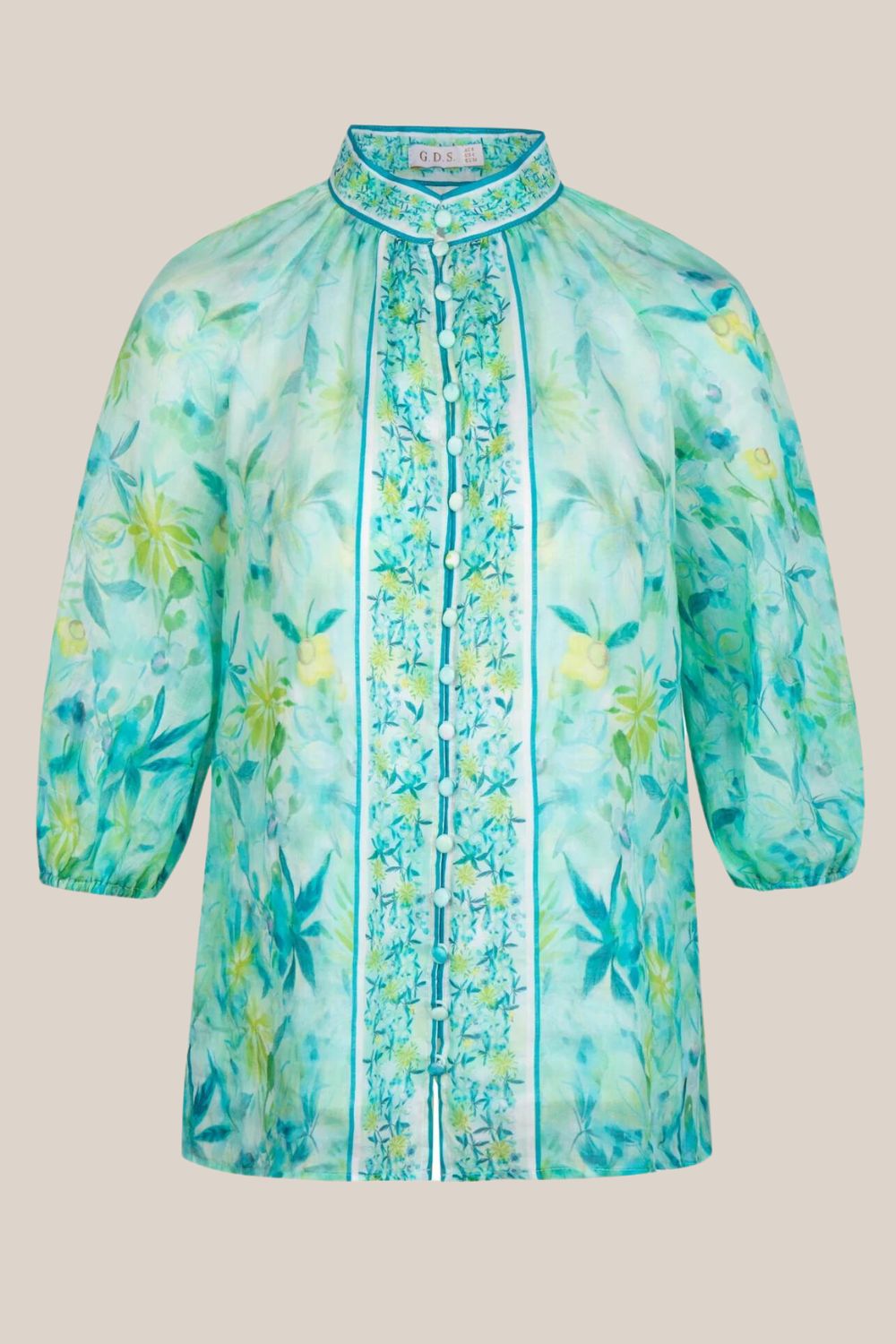 GDS Carina Button Linen Blouse