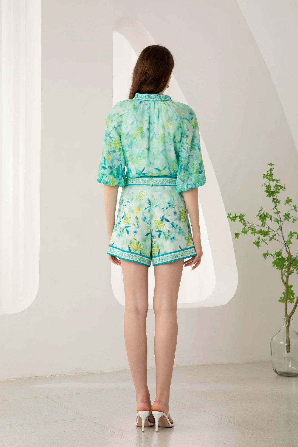 GDS Carina Button Linen Blouse