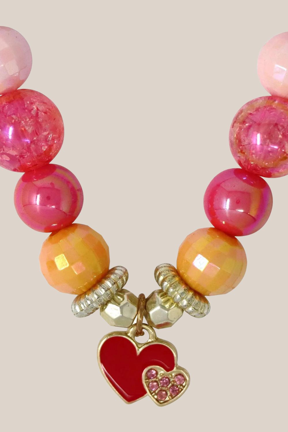 Pink Poppy Unicorn Love Necklace