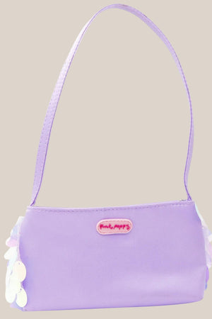 Pink Poppy Shimmering Mermaid Iridescent Disc Sequin Handbag