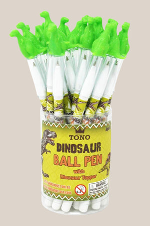 Pink Poppy Roaring Dinosaur Ball Pen