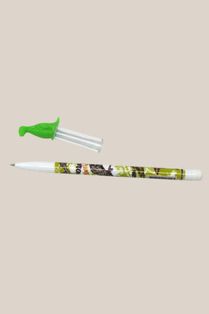 Pink Poppy Roaring Dinosaur Ball Pen