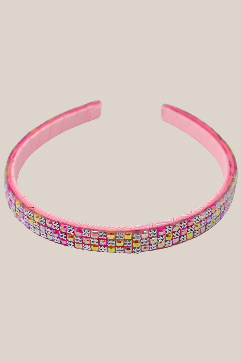 Pink Poppy Fancy Shiny Headband