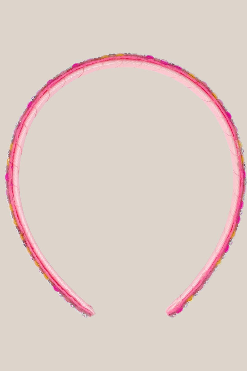Pink Poppy Fancy Shiny Headband