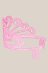 Pink Poppy Ballerina Jewel Heart Crown