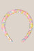 Pink Poppy Sequin Headband