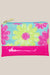 Pink Poppy Sequin Daisy Coin Purse