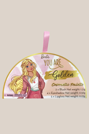 Pink Poppy Barbie Golden Blush Cosmetic Palette