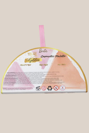 Pink Poppy Barbie Golden Blush Cosmetic Palette
