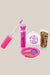 Pink Poppy Unicorn Butterfly Cosmetic Set