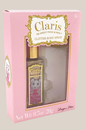 Pink Poppy Claris Glitter Body Spray Atomiser