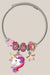 Pink Poppy Unicorn Charm Bracelet