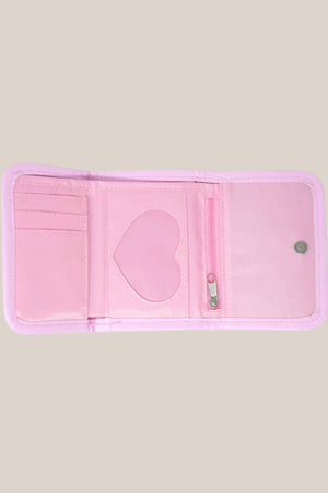 Pink Poppy Sequin Wallet