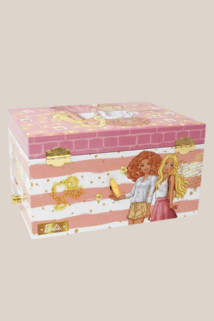 Pink Poppy Barbie Golden Blush Luxury Music Box