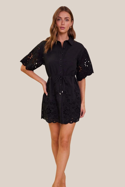 Mink Pink Pheobe Shirt Dress