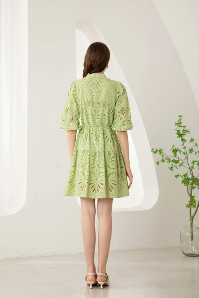 GDS Margot Embroidered Dress
