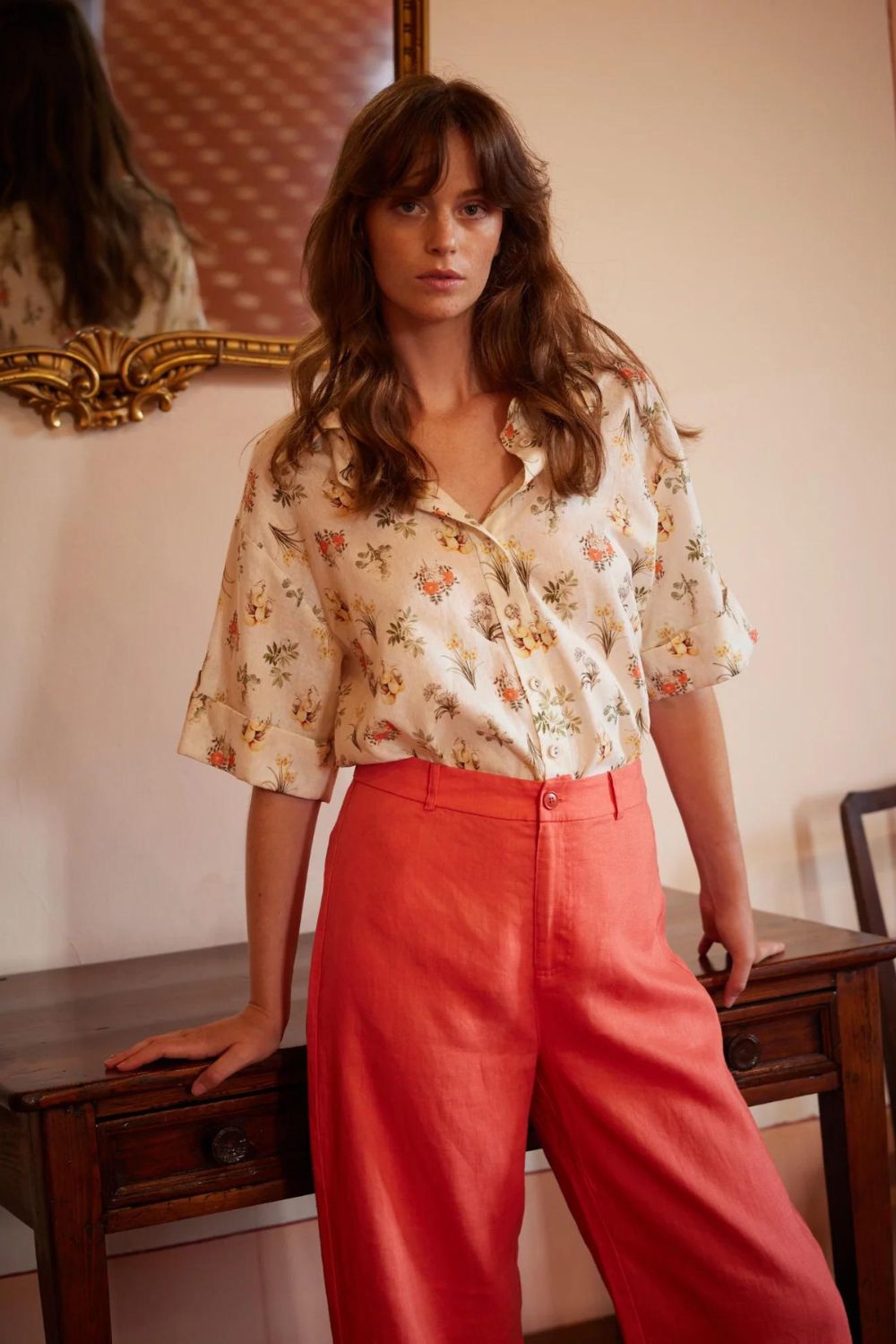 Amelius Jardin Linen Shirt