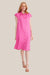 Yarra Trail Sleeveless Button Trim Midi Dress