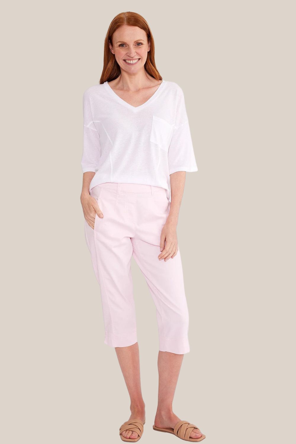 Yarra Trail Panelled Capri Pants