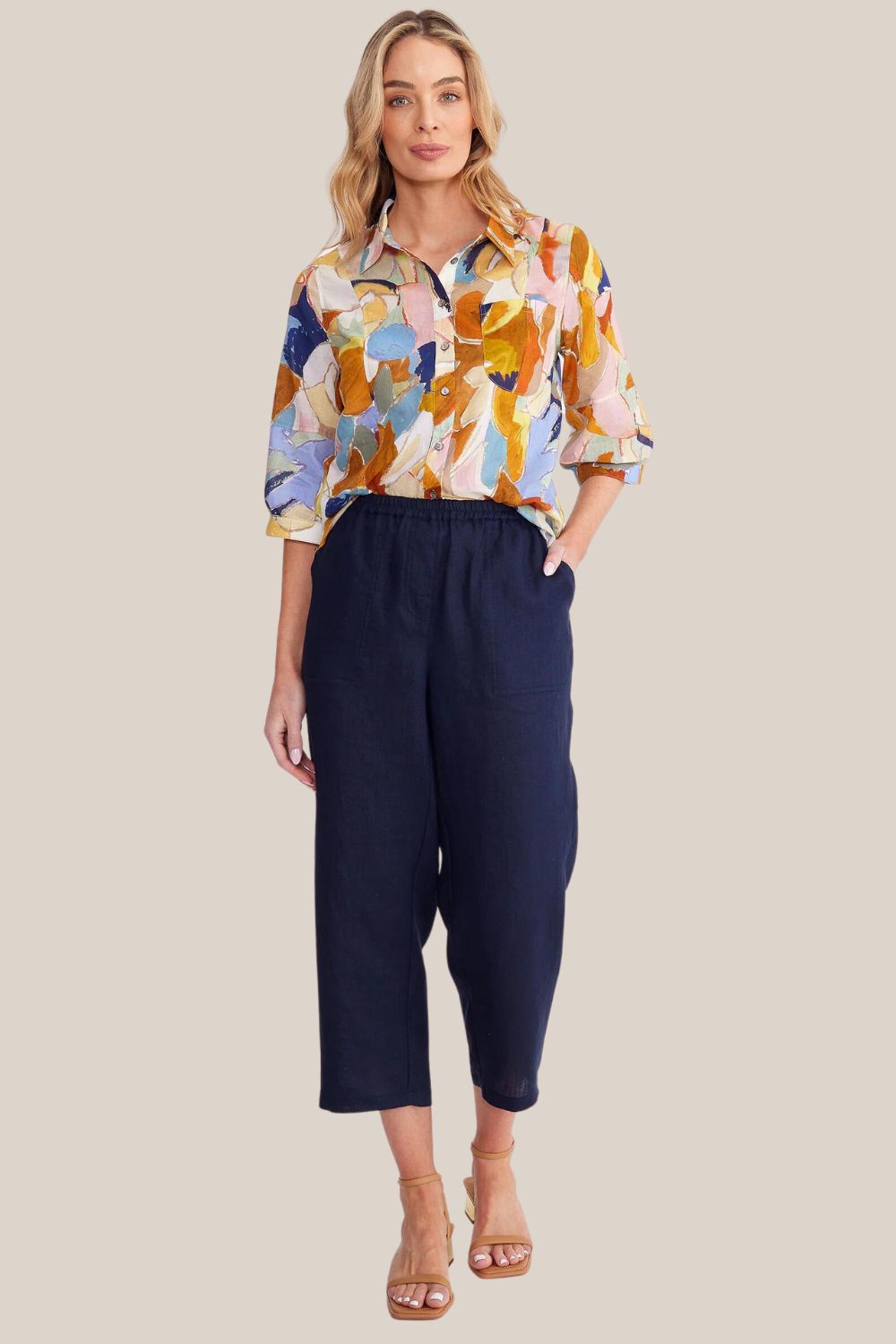 Yarra Trail Washer Linen Pants