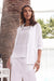 Marco Polo Sleeveless Linen Tank