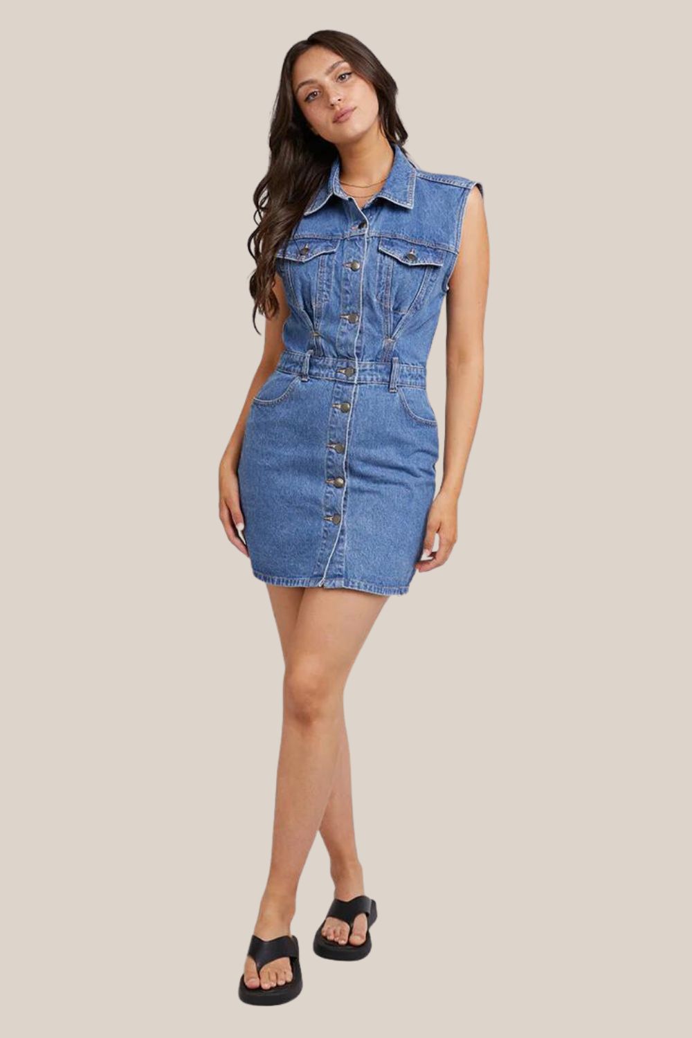 All About Eve Kennedy Denim Dress