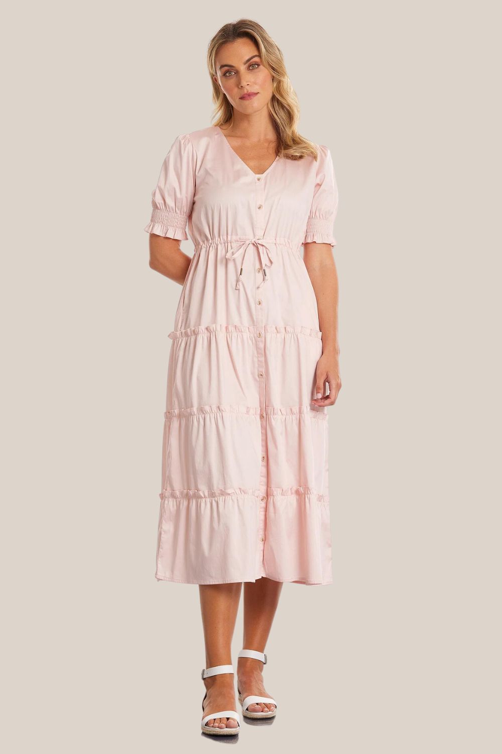 Marco Polo Tiered Maxi Dress